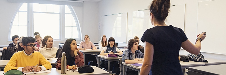sala de aula do cursinho pré-vestibular campinas